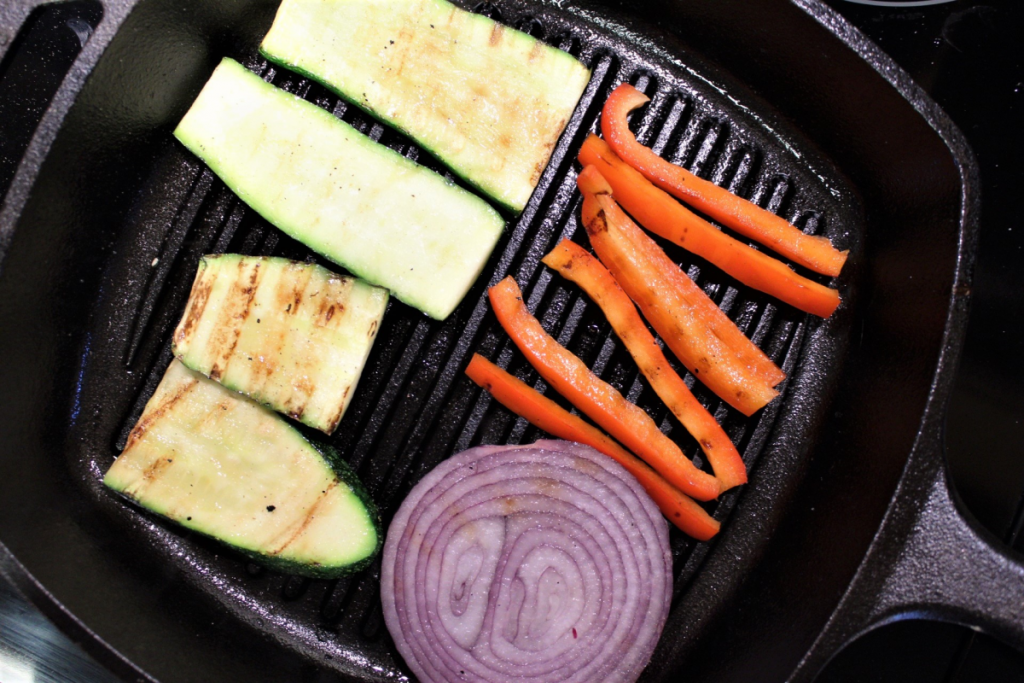 Spinach Zucchini Panini (Copy-cat 'Zucchini Grillini' from Jason's Deli) - Fit & Flourish