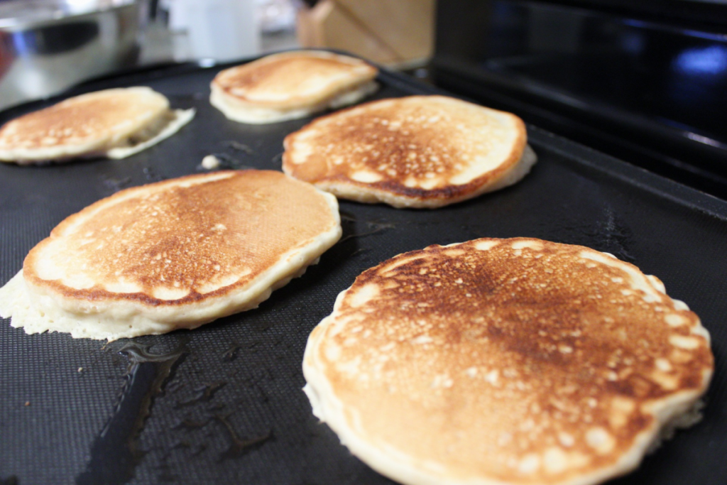 Fluffy Homestyle Wheat Pancakes - Fit & Flourish