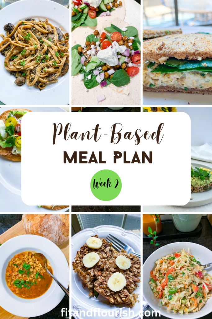Free Plant-Based Meal Plan - Week 2 - Fit & Flourish