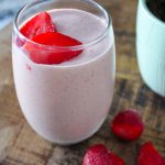 Vegan Strawberry Protein Smoothie - Fit & Flourish