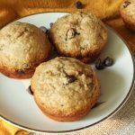 Chocolate Chip Banana Muffins - Fit & Flourish